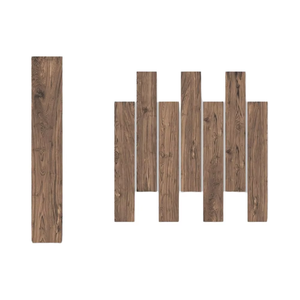 Azulejo de piso de porcelana de madera Premium 200x1200mm Diseño moderno rústico - Product Image 1