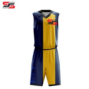 Dernier modèle de maillot de basket-ball Vêtements de sport d'équipe personnalisés Uniforme de basket-ball à sublimation Vêtements de sport - Product Image 1