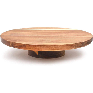 Wood <b>Cake</b> Stand with Dome Round <b>Cake</b> Plate with Lid <b>Cake</b> Holder with Handmade Customized Size Cheap Price Manufacturer & Exports - Product Image 1