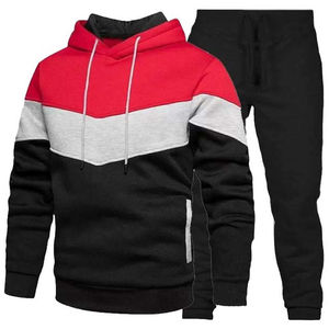 ชุดวอร์มผ้าฝ้ายหนาคุณภาพสูงของผู้ชายกางเกงกันหนาวมีฮู้ดระบายอากาศได้ดีมีคุณสมบัติกันลม - Product Image 4