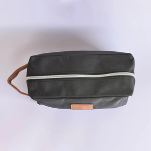 Wholesale Eco-Friendly <b>Large</b> Canvas Zipper Closure Makeup for <b>Bag</b> Travel Handbags - Product Image 4