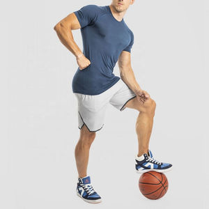 T-shirt de sport pour homme Active Men's Gym Fit, respirant, écologique, tissu doux à séchage rapide pour les entraînements, grandes tailles, design uni - Product Image 5