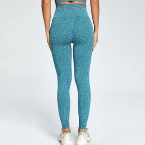 Leggings de Yoga de Cintura Alta con Cordón Ajustable, Compresión, Logotipo Personalizado, Sin Costuras para Mujer - Product Image 3
