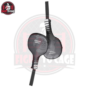 Cibles de frappe personnalisées pour MMA, fitness, taekwondo, en cuir, mitaines de boxe, équipement d'entraînement, cible de boxe en PVC durable - Product Image 4