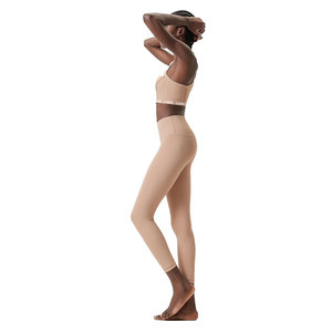 Ensemble de yoga deux pièces à séchage rapide pour femmes soutien-gorge et leggings d'entraînement de fitness respirants Logo personnalisé OEM disponible - Product Image 4