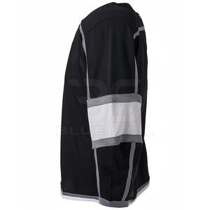 Jersey de Hockey sobre Hielo con Cuello Redondo, Transpirable, Manga Larga, Ropa Deportiva de Entrenamiento en Equipo, Tejido Ligero - Product Image 5