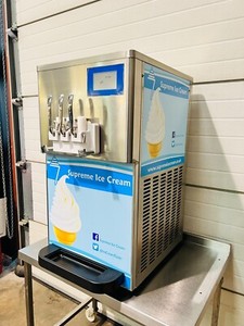 LS268 Floor Standing Commercial 3 Flavor Soft Serve Ice Cream Machines High Capacity 110V/220V Dual Voltage CE Approved For Sale - Product Image 3