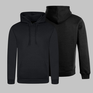 Fabrication sur mesure, design personnalisé, sweat-shirts à capuche pour hommes, vente chaude d'hiver, décontractés, 100% coton, poche, coupe régulière, pull à capuche uni - Product Image 6