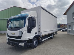รถบรรทุก EuroCargo 75-210 แพลตฟอร์ม 3 ที่นั่ง ยกท้ายได้ (LBW) ยูโร 6 7.5 ตัน สภาพดี มือสอง จัดส่งได้อย่างมั่นคง - Product Image 2
