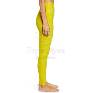 2024 Girls' Gym Workout Fitness <b>Tights</b> High Elastic Seamless XL Yoga Leggings Solid Print Pattern Mid Waist Pants Sport Leggings - Product Image 3