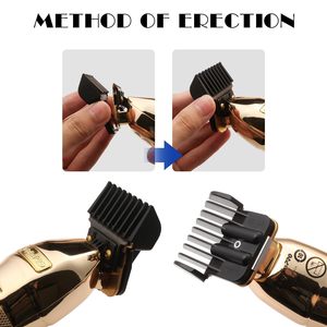 Lot de 8 embouts de coupe professionnels pour tondeuse de barbier, de 1/32 à 5/4 pouces, avec clip à ressort métallique, alimentation électrique USB - Product Image 2