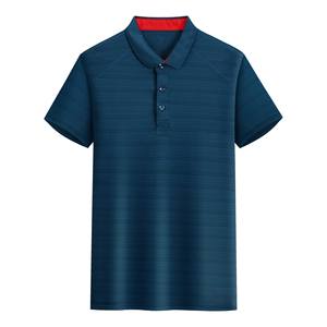 Polo à manches courtes avec logo personnalisé OEM, logo imprimé, chemises publicitaires, chemises de travail, chemises culturelles, polo brodé - Product Image 4