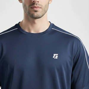 เสื้อยืด GAI Perform Drifit (สีกรมท่า)-ทรงปกติ น้ำหนัก 240 กรัม ผ้าถักน้ำหนักเบา ปักลายแบบกำหนดเอง ดีไซน์ 3 มิติ - Product Image 5