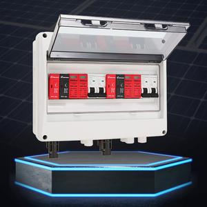 Scatola di Giunzione a Parete Impermeabile IP65 XIONGSOLAR 2 Ingressi 2 Uscite per Pannelli Solari Fotovoltaici con Portafusibili per Elettronica e Strumentazione - Product Image 3