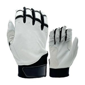 Nuevos guantes de bateo hechos de cuero para jugadores de béisbol y softbol Proveedor directo de fábrica Guantes de bateo de béisbol - Product Image 3