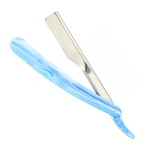 Nuevas Navajas de Afeitar Profesionales con Logotipo Personalizado, Navajas de Afeitar de Diseño Hermoso Hechas a Medida, Navajas de Seguridad Clásicas para Barbería - Product Image 4