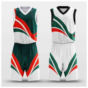 Uniforme de basket-ball réversible sur mesure poids léger conception personnalisée vêtements de sport sublimation uniforme de maillot de basket-ball réversible - Product Image 3