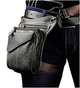 Riñonera de Moda para Hombre y Mujer, Bolso de Pierna de Cuero, Bolso de Motocicleta, Bolso de Cintura de Cuero, Bolso de Muslo de Cuero, Venta al por Mayor - Product Image 3