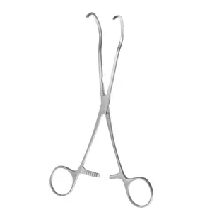 Pince vasculaire de qualité supérieure pour occlusion partielle, instrument de chirurgie cardiaque en acier FD-7004 - Product Image 2