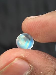 Piedra Preciosa Suelta de Corte Brillante Redondo, Origen India, Arcoíris Natural, para Joyería - Product Image 3