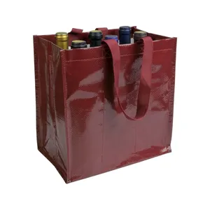 Portabottiglie in PP Laminato Personalizzato per Uso Promozionale - Product Image 1