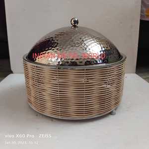 Nouvelle marmite en bois avec couvercle, nouveauté, bois massif, nouveau Design, Casserole en acier inoxydable, vente en gros - Product Image 3