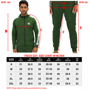 Ensemble de 2 pièces de survêtement de fitness avec fermeture à glissière intégrale personnalisé OEM Vente en gros conception de panneau de rayure latérale survêtement de sport personnalisé pour hommes - Product Image 6