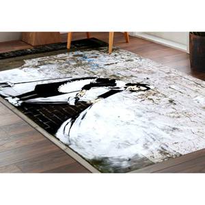 Alfombra con Diseño de Grafiti de Banksy: Alfombra Antideslizante con Estampado Decorativo, Alfombra Suave con Pelo Corto - Product Image 5