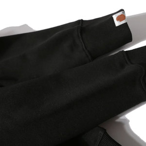 Nuevo estilo de cremallera de manga completa Sudadera con capucha de cremallera de cara completa Moda Look de moda Precio bajo Chándal de cremallera de cara completa - Product Image 2