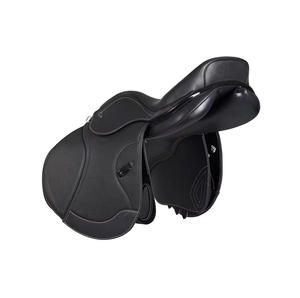 Selle de saut anglaise rembourrée en mousse noire faite à la main, course de chevaux, Inde, vente en gros, ASHMIRA EQUESTRIAN, haute qualité - Product Image 1