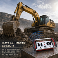 Excavatrice d'occasion C339 avec télécommande sans fil 2018 pour travaux de terrassement intensifs
