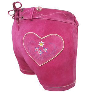 Short Longueur Durable Broderie Personnalisée Offre Spéciale Prix Pas Cher Shorts Lederhosen pour les Femmes - Product Image 3