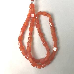 100% Natural IGI Certified Carnelian Smooth Plain Tumble Rondelle <b>Loose</b> <b>Beads</b> 8x7x5mm AA Grade Orange Fire Vivaaz Gems Jaipur - Product Image 6