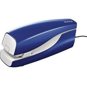 เครื่องเย็บกระดาษไฟฟ้า Leitz NeXXt ความจุ 20 แผ่น (80 กรัม/ตารางเมตร) รุ่น E2 ตัวเครื่องโลหะ/พลาสติก สีฟ้า สำหรับใช้ในสำนักงาน - Product Image 1