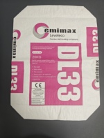 Custom High-strength, Moisture-resistant Kraft Paper square Valve Bags with Full-color Printing. PP Valve Cement Woven Sack Bags
