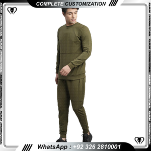 เซ็ตสเวตเตอร์สำหรับผู้ชายชุดวอร์มสำหรับใส่วิ่งออกแบบโลโก้ได้ตามต้องการ - Product Image 2