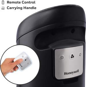 Ventilador de Techo Honeywell QuietSet con Luz LED, Negro HYF290B, USB, Aspas de Plástico, Diseño Silencioso, Control Mecánico, para Exteriores, Automóviles, Hoteles - Product Image 2