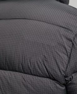 <b>Top</b> Trendy Oversize Puffer <b>Men's</b> Jacket Custom Black Color 100% Polyester Fabric Plain Dyed Padded Zip Up Outdoor Jacket - Product Image 4