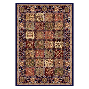 Alfombra de Área Chenille LXDP-0340 de RUGS DEPOT, Roja Borgoña, Tradicional Oriental, Impresa Digitalmente, Lavable a Máquina, Antideslizante, Venta al Por Mayor - Product Image 1