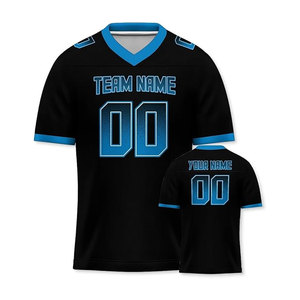 Camiseta de fútbol personalizada para hombre con nombre de equipo y conjunto de números con Camiseta deportiva Servicio OEM disponible - Product Image 1