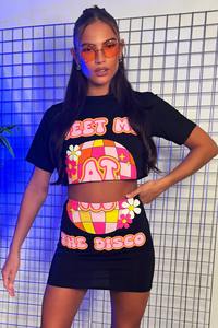 เสื้อครอปสำหรับผู้หญิงเสื้อยืดทรงสลิมฟิตเสื้อครอปสำหรับออกกำลังกาย - Product Image 4