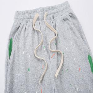 Logo personnalisé hommes Vintage décontracté évasé cordon de survêtement nouveau taille moyenne Flair pantalon taille élastique automne saison coton - Product Image 5