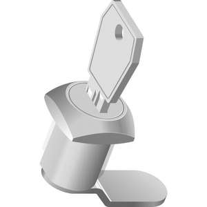 Serrure de rechange Gedore avec clé pour armoires à outils, accessoire indispensable pour les mécaniciens - Product Image 1