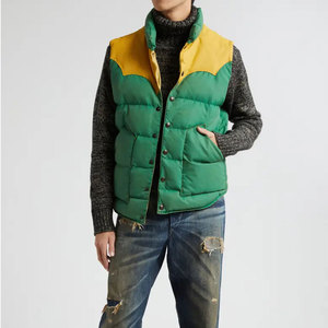 High Street Men <b>Puffer</b> Vest And Waistcoat Breathable Vest Coat Suitable Outdoor Men <b>Puffer</b> Vest With OEM service - Product Image 3