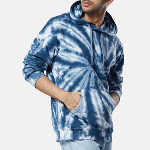 Sweats à capuche pour hommes de haute qualité, impression personnalisée, séchage rapide et respirant pour la saison hivernale, tissu tie-dye - Product Image 6