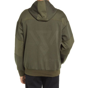 Sweat-shirt à capuche unisexe personnalisé de haute qualité, décontracté, 100% coton molletonné, sweat-shirt uni pour homme, vêtements d'hiver respirants, séchage rapide - Product Image 4