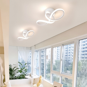 โคมไฟระย้า LED ทรงเมฆ ดีไซน์เอเชีย ฐานอะคริลิคและโลหะ Ra90 3500K แสงวอร์มไวท์ ขนาดใหญ่ สำหรับห้องนอน ติดตั้งบนพื้นผิว - Product Image 5