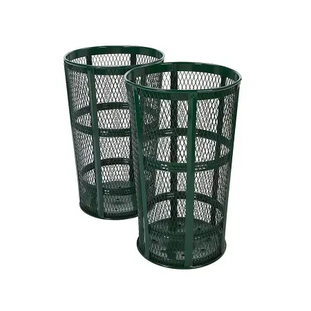 Set Of 2 Admirable Design Garbage Trash Bin Deluxe Quality Large Size Waste Bin From Manufacturer In India