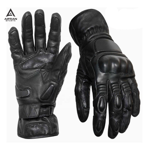 Gants de course professionnels AIFRAN, gants de moto en cuir personnalisés, protection rigide des jointures, respirants, gants de conduite - Product Image 1