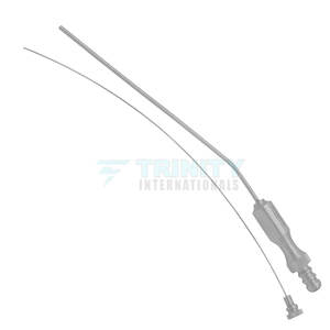 ท่อดูดสแตนเลสคุณภาพสูง ท่อดูดแบบใช้ซ้ำได้ เครื่องมือผ่าตัดหู คอ จมูก ราคาขายส่ง - Product Image 4